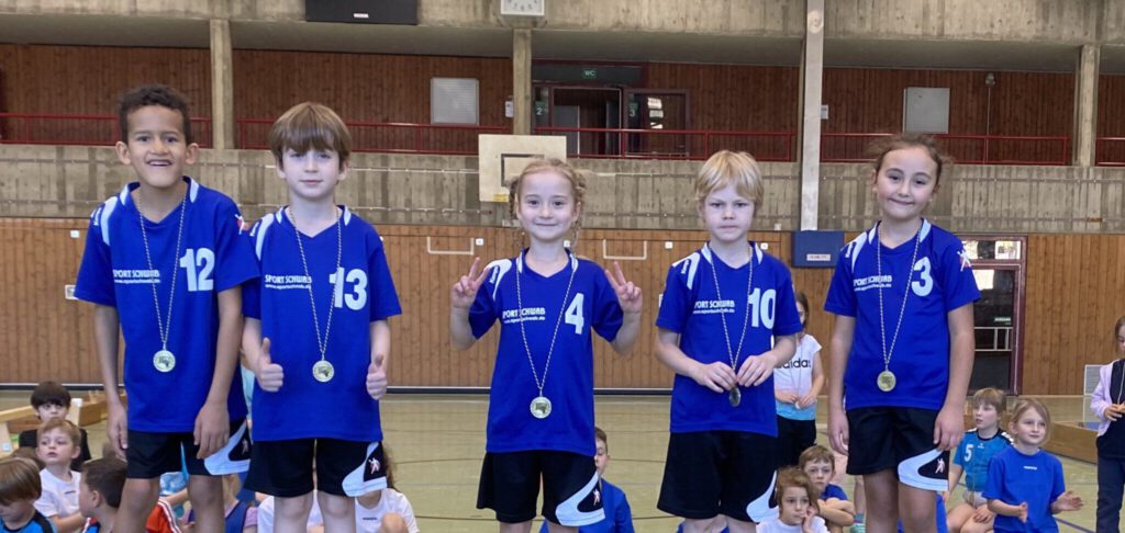 Gelungener Turniertag der Minihandballer in Köngen